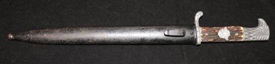 A German 2nd World War Police bayonette